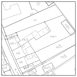 Katastrální mapa